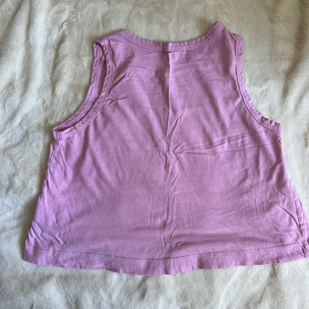 Carly Jean Los Angeles Pink Tank Top - Picture 3 of 3